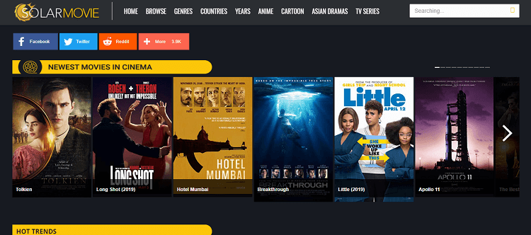 Top 10 Best Sites Like Solarmovie For Watching Movies Online For Free