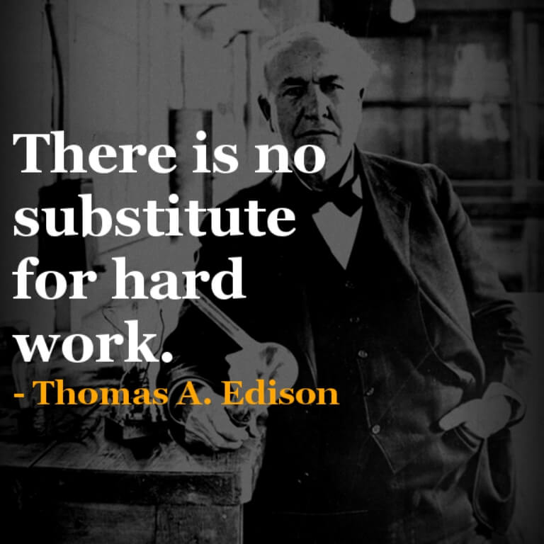 Valuable Thoughts Of Thomas Alva Edison