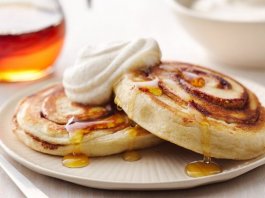Recipe Of Cinnamon-Roll Pancakes That Will You Make It Yourself In Your Home-1