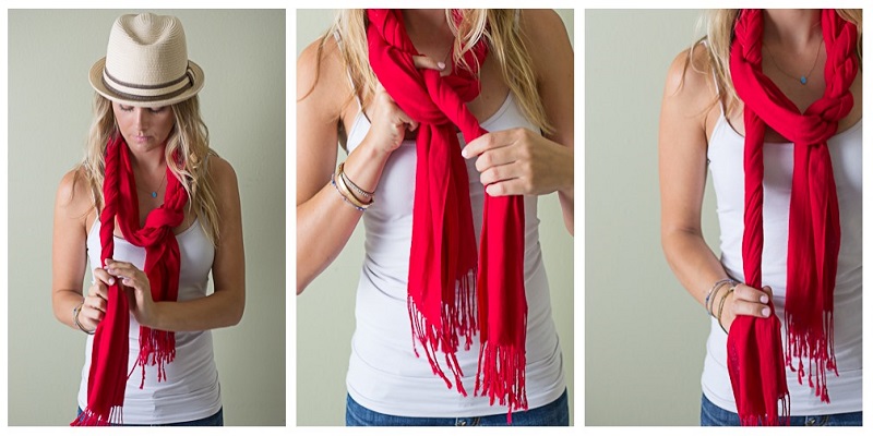 10 Ways To Tie Scarfs To Give It A Trendy And Stylish Look10
