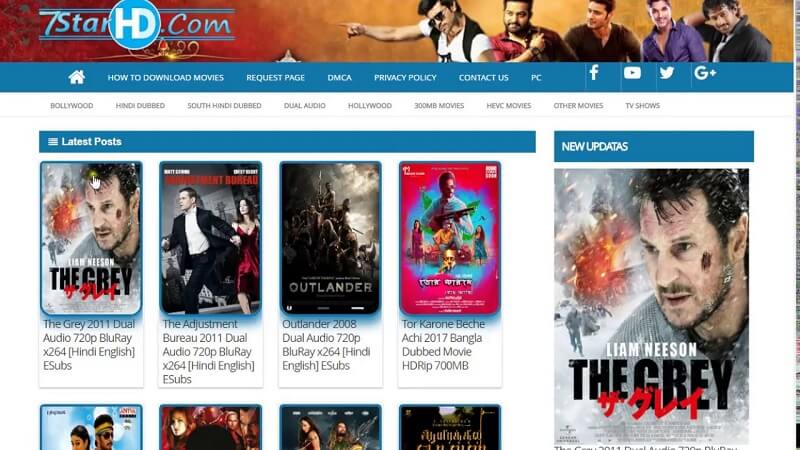 7StarHD Movie – Download Bollywood, Hollywood Hindi Dubbed 300MB Movies in  HD
