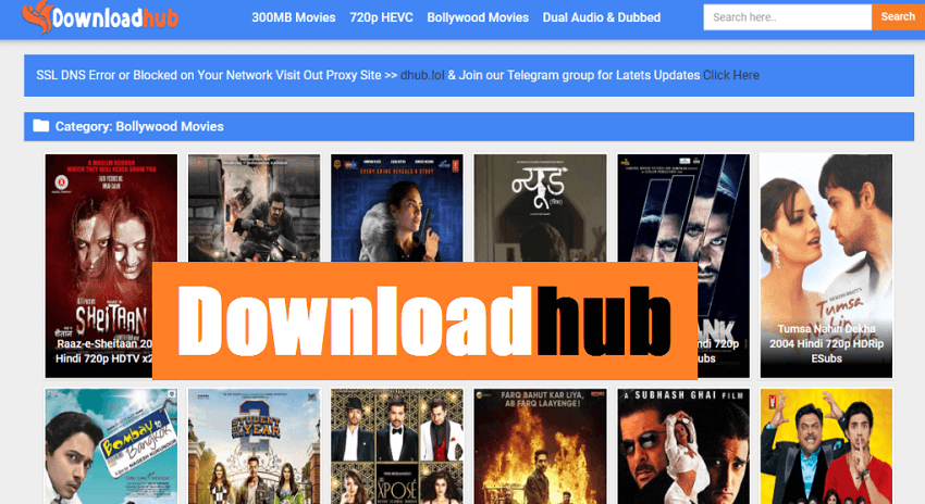 hub download movie