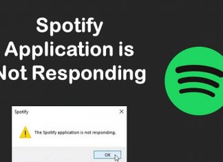 The Spotify Application Is Not Responding