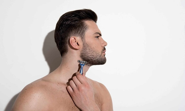 How to shape beard neckline