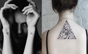 Triangle Tattoo For Women